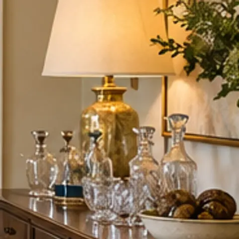 Sample item: Crystal decanter set